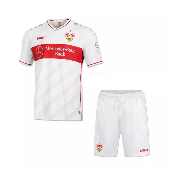 Camiseta Stuttgart Primera Equipación Niños 2020-2021 Blanco